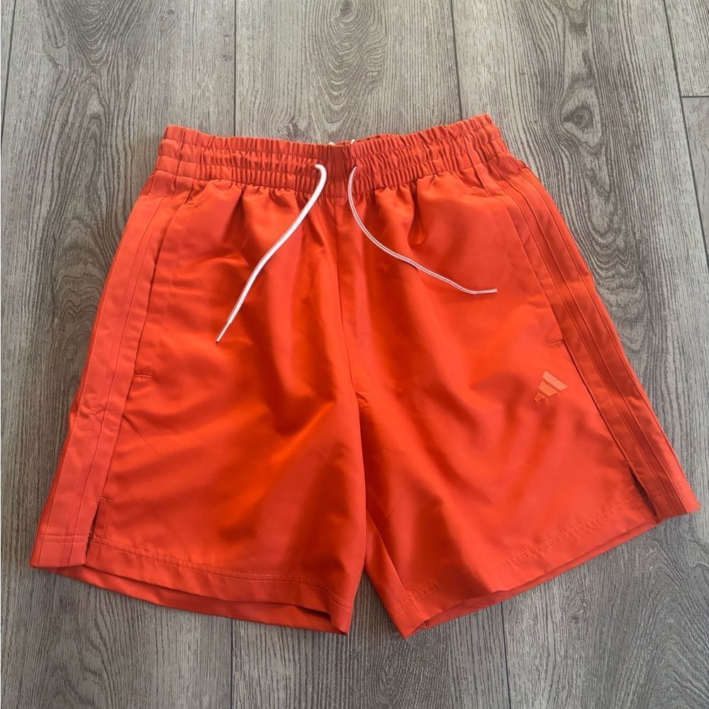 Adidas Vibrant Orange Sports Shorts